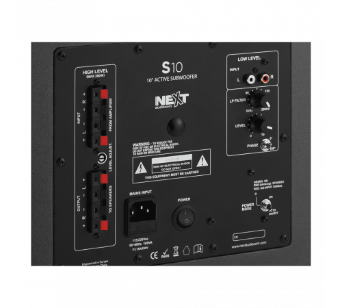 Активная акустическая система NEXT Audiocom S10, Black
