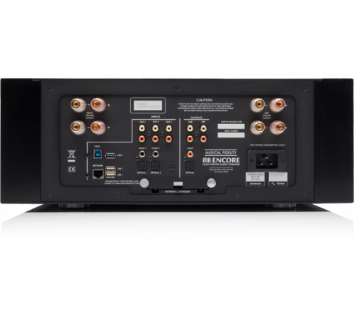 Проигрыватель сетевой Musical Fidelity M8 ENCORE 500 2TB, Black