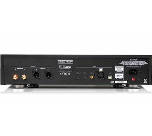 Цифроаналоговый преобразователь Musical Fidelity M6x DAC, Black