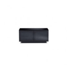 Тумба 2-секционная под телевизор BDI Mirage 8224 Black