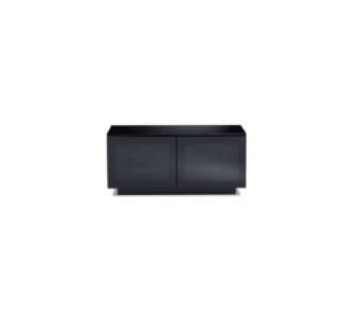 Тумба 2-секционная под телевизор BDI Mirage 8224 Black