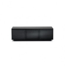 Тумба 3-секционная под телевизор BDI Mirage 8227-2 Satin Black
