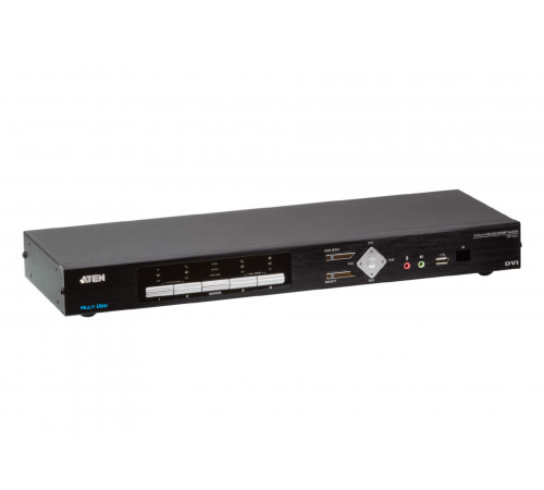 4-канальный DVI многооконный процессор с функцией KVM Aten CM1164A