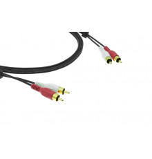 Аудио Кабель с разъемами 2 RCA Kramer C-2RAM/2RAM-3