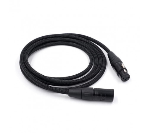 Шнур соединительный микрофонный CANARE XLR(F) - XLR(M) 1,5m, Black