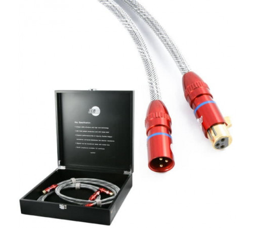 Балансный кабель с нейлоновой оплеткой, 1 м JIB HF-007-1.0m High-end Hi-Fi