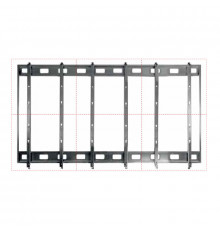 Крепеж настеный для видеостены 55" OMB Quick Wall 1*2 (black) (07051)
