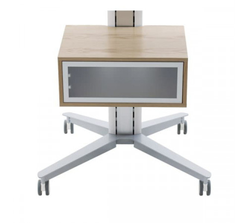 Полка закрытая SMS X Media Box Oak