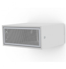 Полка закрытая SMS X Media Box Perforated Door White