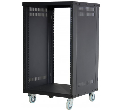 Рэковый шкаф мобильный для световых/музыкальных приборов PROSTAGE PS-438-16U